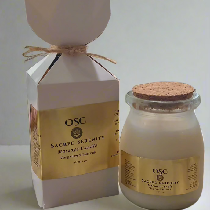 Sacred Serenity Massage Candle